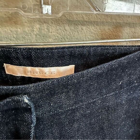 BRUCE | 4 | super dark wash selvage raw denim straight leg mid rise jean - Picture 4 of 12